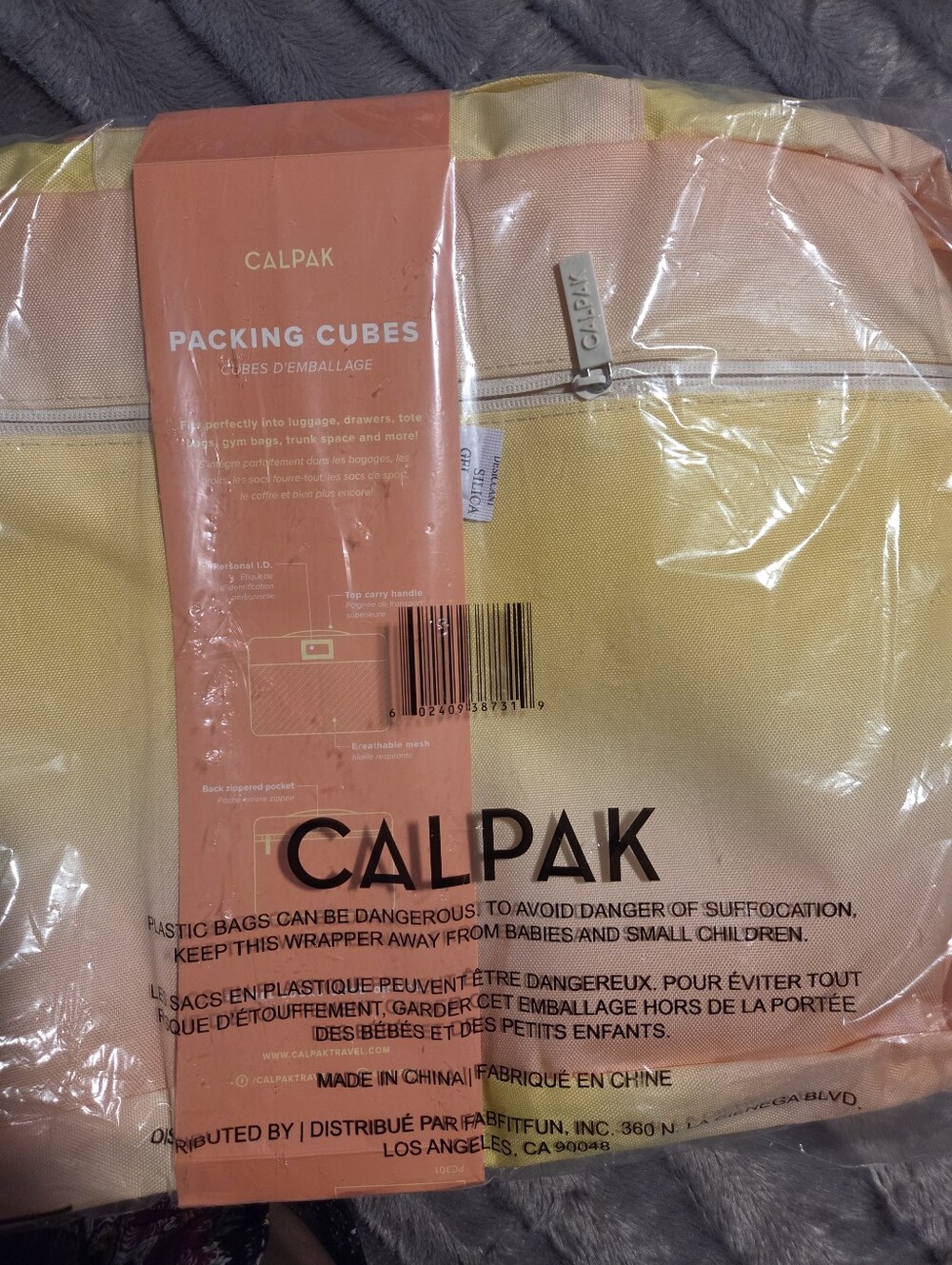 Calpak 3 Piece Set Packing Cubes - Picture 2 of 3